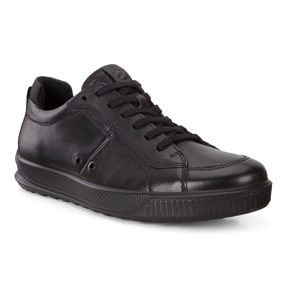 ECCO Mens Sneakers Black - Byway - WRV-349025